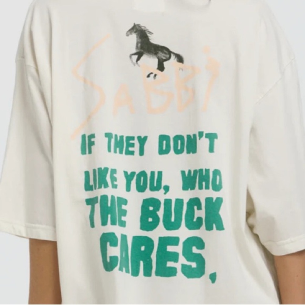 SABBI ~ THE VERY OVERSIZED RODEO TEE - Picture 3 of 11